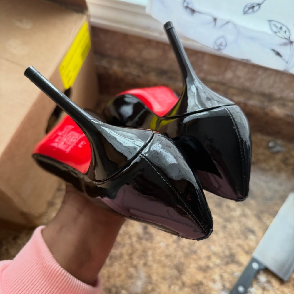 Christian Louboutin So Kate Heels Size: 40 EU (approx. US 9.5–10) Color: Black - Picture 2 of 13